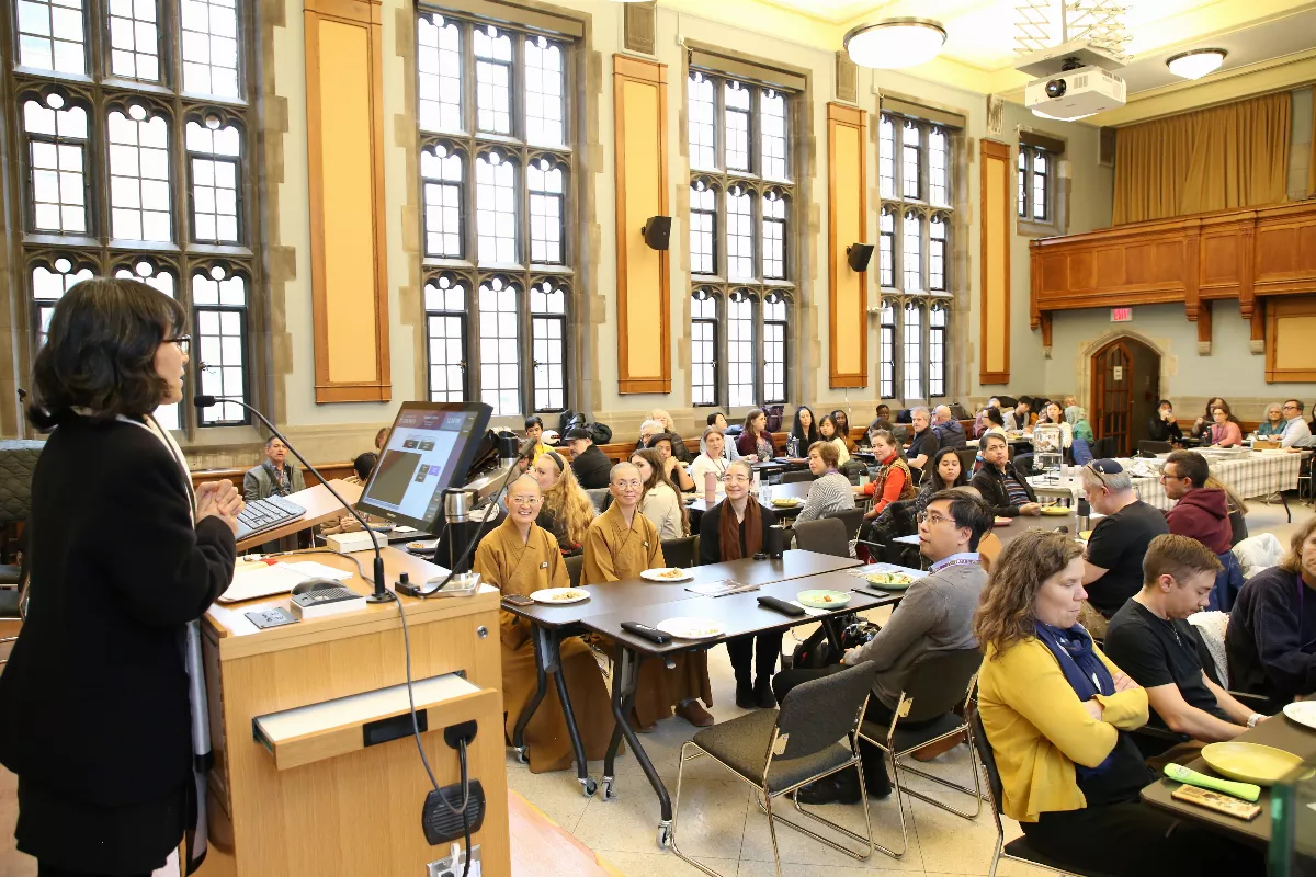 Buddhist Spiritual Gathering at Emmanuel College, University of Toronto: Over 100 Faculty and Students Explore Humanistic Buddhism